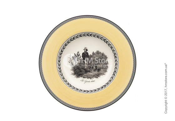 Тарелка столовая глубокая Villeroy & Boch коллекция Audun Chasse, 24 см