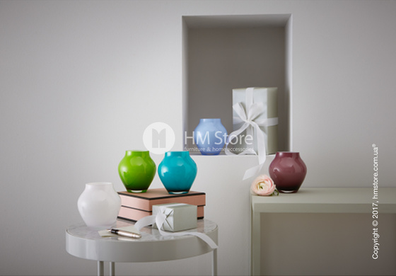 Ваза Villeroy & Boch коллекция Oronda, 17 см, Deep Cherry