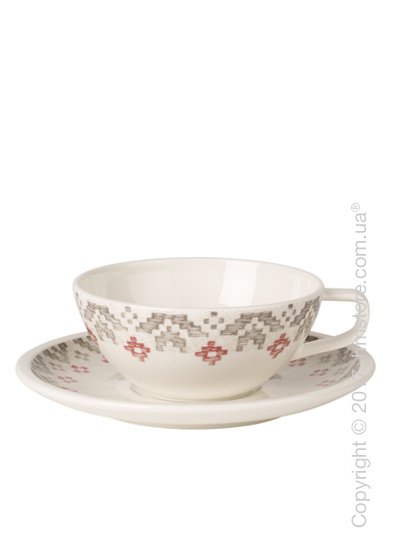 Чашка с блюдцем Villeroy & Boch коллекция Artesano Montagne, 240 мл