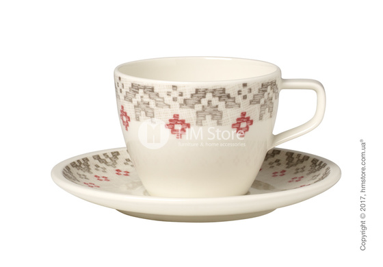 Чашка с блюдцем Villeroy & Boch коллекция Artesano Montagne, 250 мл