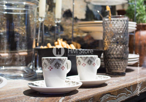 Чашка для эспрессо с блюдцем Villeroy & Boch коллекция Artesano Montagne, 100 мл