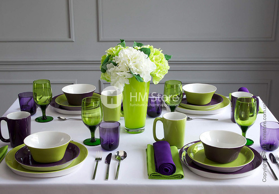 Ваза Villeroy & Boch коллекция Verso, 38 см, Juicy Lime