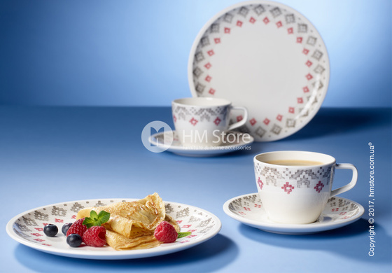 Набор фарфоровой посуды Villeroy & Boch коллекция Artesano Montagne на 2 персоны, 6 предметов