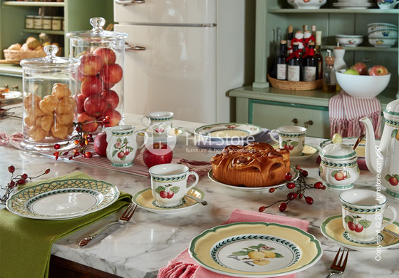 Тарелка столовая мелкая Villeroy & Boch коллекция French Garden Orange, 26 см