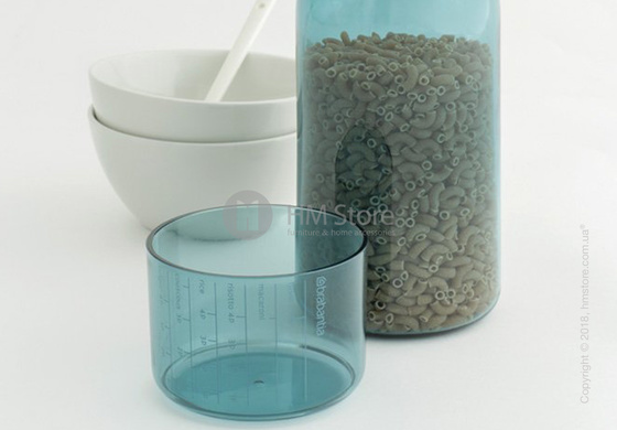 Емкость для хранения сыпучих продуктов Brabantia Storage Jar With Measuring Cup, 1,3 л, Mint Емкость для хранения сыпучих продуктов Brabantia Storage Jar With Measuring Cup, 1,3 л, Mint
