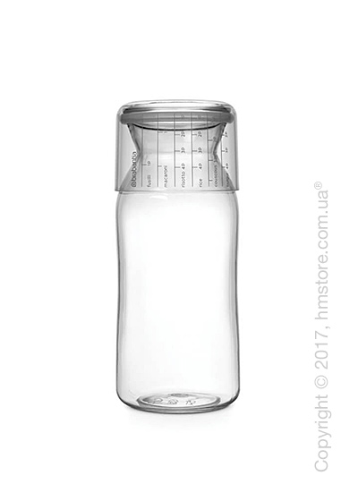 Емкость для хранения сыпучих продуктов Brabantia Storage Jar With Measuring Cup, 1,3 л, Transparent