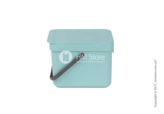 Контейнер для мусора Brabantia Sort & Go, 6 л, Mint
