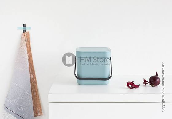 Контейнер для мусора Brabantia Sort & Go, 6 л, Mint