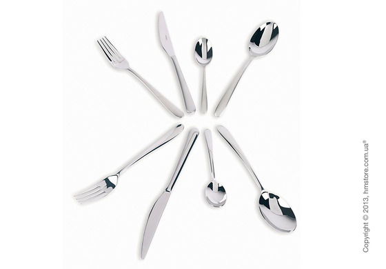 Набор столовых приборов Bugatti Rialto коллекция Shining на 6 персон, 24 предмета