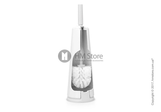 Ершик для ванной комнаты с держателем Brabantia Classic, White