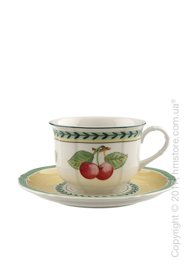 Чашка с блюдцем Villeroy & Boch коллекция French Garden Fleurence, 350 мл