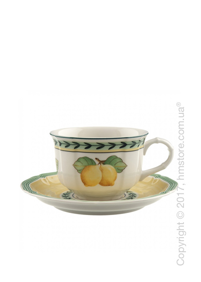 Чашка с блюдцем Villeroy & Boch коллекция French Garden Fleurence, 200 мл