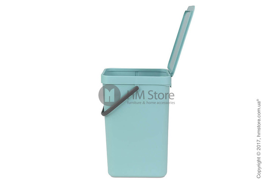 Контейнер для мусора Brabantia Sort & Go, 16 л, Mint