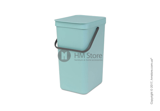 Контейнер для мусора Brabantia Sort & Go, 16 л, Mint