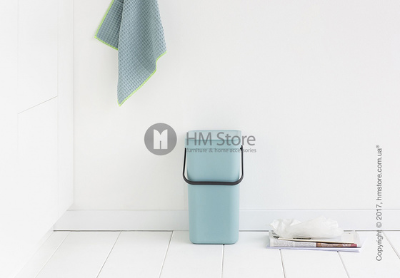 Контейнер для мусора Brabantia Sort & Go, 16 л, Mint
