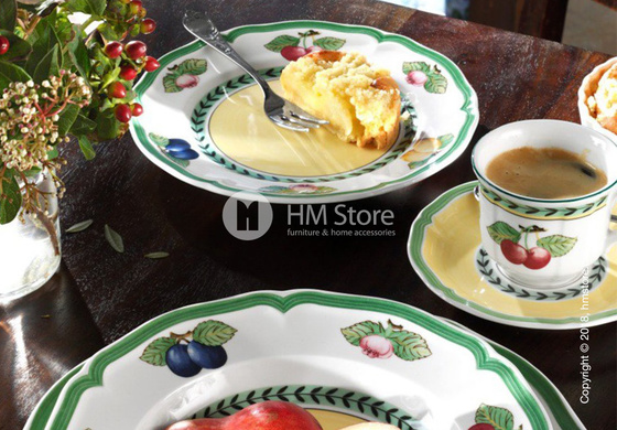 Чашка для эспрессо с блюдцем Villeroy & Boch коллекция French Garden Fleurence, 100 мл