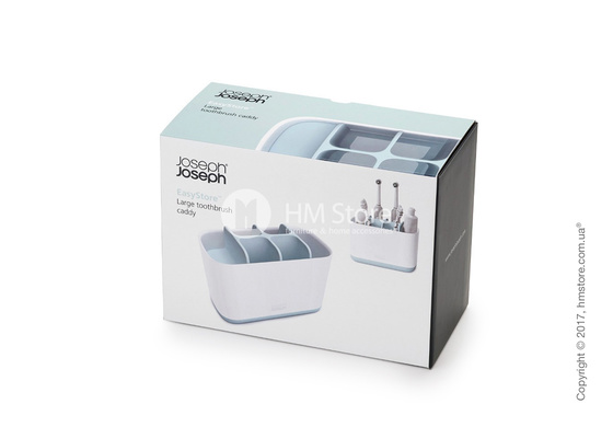 Подставка для зубных щеток Joseph Joseph EasyStore Large, White and Blue