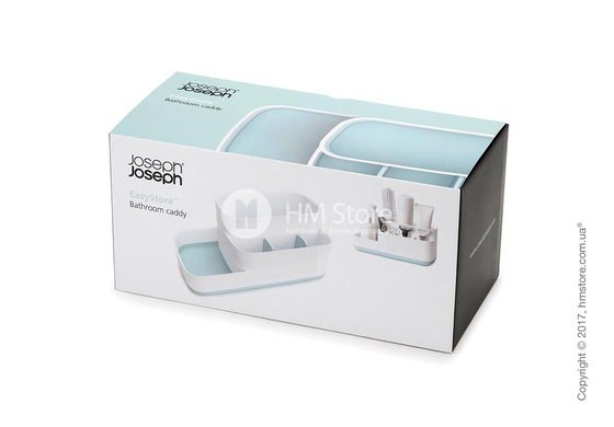 Органайзер для ванной комнаты Joseph Joseph EasyStore, White and Blue