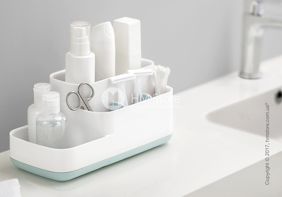 Органайзер для ванной комнаты Joseph Joseph EasyStore, White and Blue