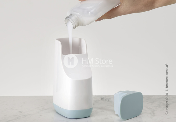 Диспенсер для жидкого мыла Joseph Joseph Slim, White and Blue. Купить