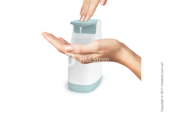 Диспенсер для жидкого мыла Joseph Joseph Slim, White and Blue. Купить