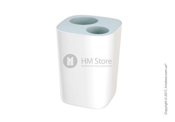 Контейнер для раздельного сбора отходов Joseph Joseph Split, White and Blue