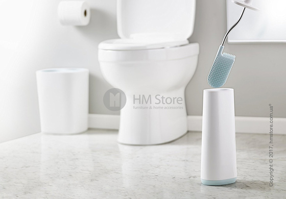 Щетка для ванной комнаты Joseph Joseph Flex Plus, White and Blue