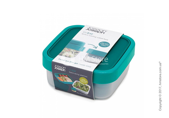 Контейнер для салата Joseph Joseph GoEat Space-saving Salad Box, Turquoise