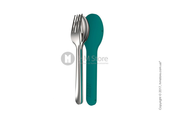 Набор столовых приборов Joseph Joseph GoEat Space-saving Cutlery Set на 1 персону, 4 предмета, Turquoise