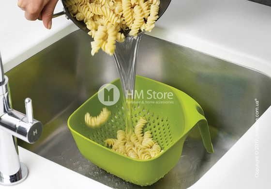 Дуршлаг Joseph Joseph Medium Square Ergonomic Colander, Grey