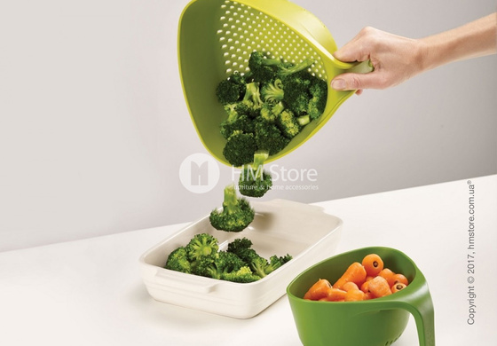 Набор дуршлагов Joseph Joseph Nest, 2 предмета, Green. Купить