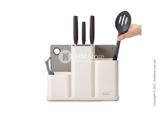 Органайзер для рабочей поверхности с доской Joseph Joseph CounterStore, White