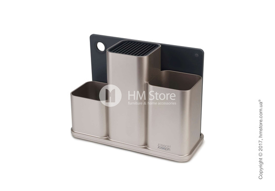 Органайзер для рабочей поверхности с доской Joseph Joseph CounterStore, Silver