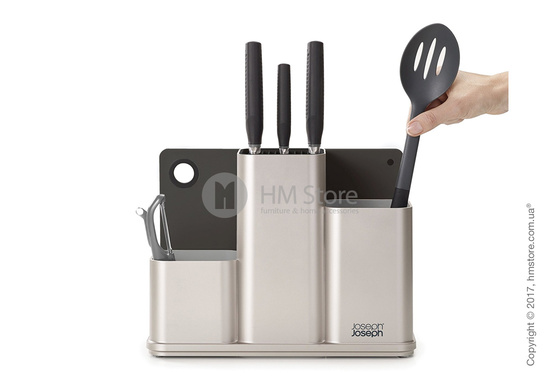 Органайзер для рабочей поверхности с доской Joseph Joseph CounterStore, Silver