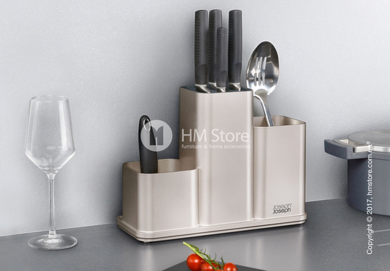 Органайзер для рабочей поверхности с доской Joseph Joseph CounterStore, Silver