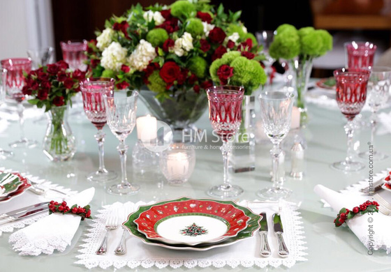 Тарелка десертная мелкая Villeroy & Boch коллекция Toy’s Delight, 24 см, Red