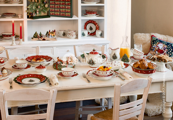 Тарелка десертная мелкая Villeroy & Boch коллекция Toy’s Delight, 24 см, Red