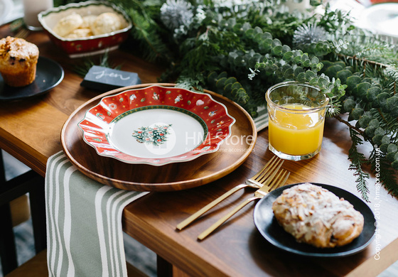 Тарелка десертная мелкая Villeroy & Boch коллекция Toy’s Delight, 24 см, Red