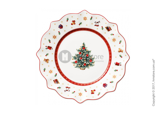 Тарелка десертная мелкая Villeroy & Boch коллекция Toy’s Delight, 24 см, White