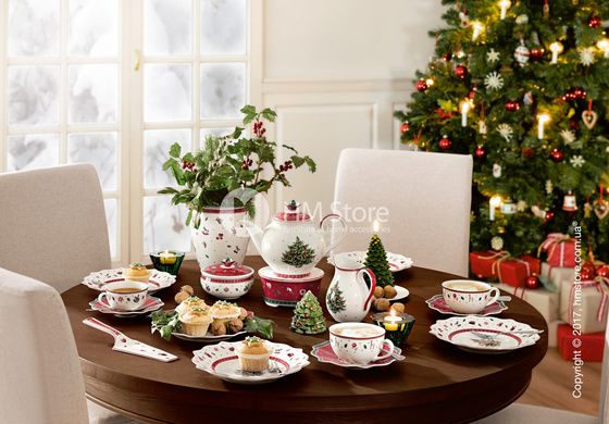 Тарелка десертная мелкая Villeroy & Boch коллекция Toy’s Delight, 24 см, White
