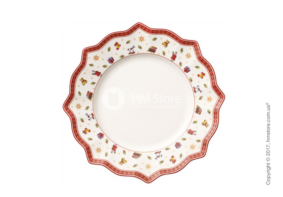 Тарелка столовая мелкая Villeroy & Boch коллекция Toy’s Delight, 29 см, White