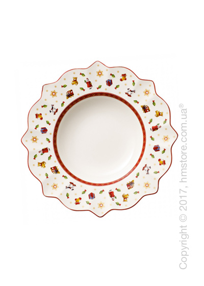 Тарелка столовая глубокая Villeroy & Boch коллекция Toy’s Delight, 26 см, White