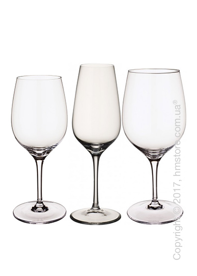 Набор бокалов для белого, красного и шампанского вин Villeroy & Boch коллекция Entree на 4 персоны