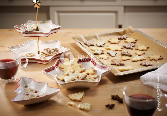 Блюдо Villeroy & Boch коллекция Winter Bakery Delight Tree, 17 см