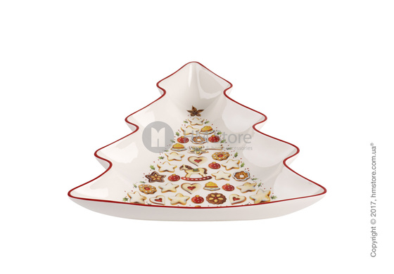 Блюдо Villeroy & Boch коллекция Winter Bakery Delight Tree, 26,5 см
