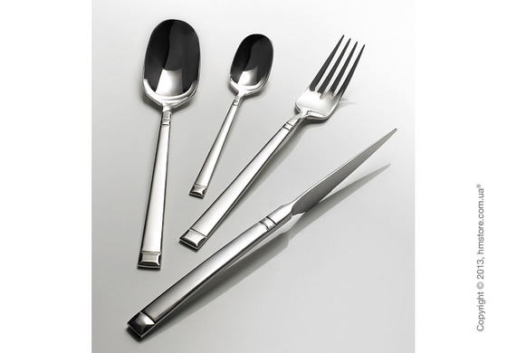 Набор столовых приборов Bugatti Domino на 6 персон, 24 предмета