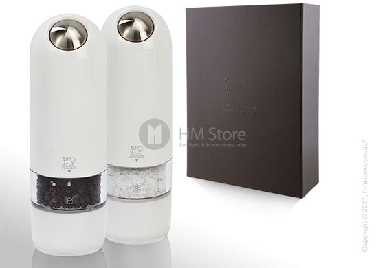 Мельница для перца электрическая Peugeot Alaska 17 см, White