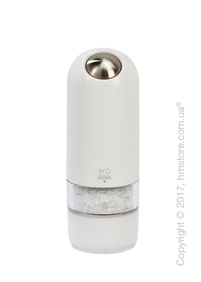 Мельница для соли электрическая Peugeot Alaska 17 см, White