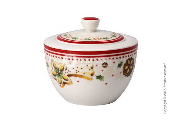 Сахарница Villeroy & Boch коллекция Winter Bakery Delight