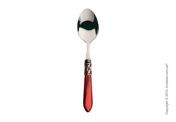 Набор столовых приборов Bugatti Aladdin коллекция Old-Silverplated Ring на 6 персон, 24 предмета, Burgundy